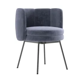 Minotti tori dining chair